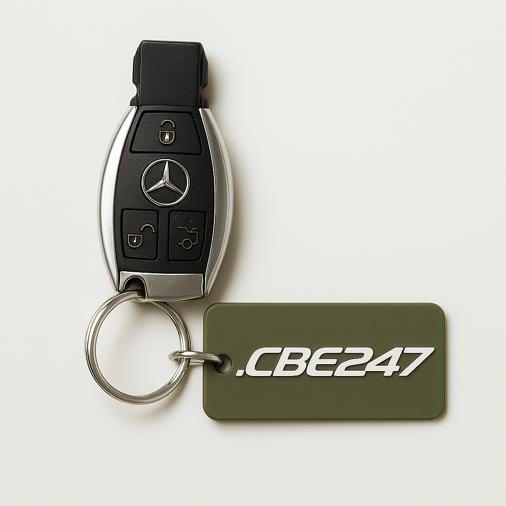 CBE247 Logo Keychain
