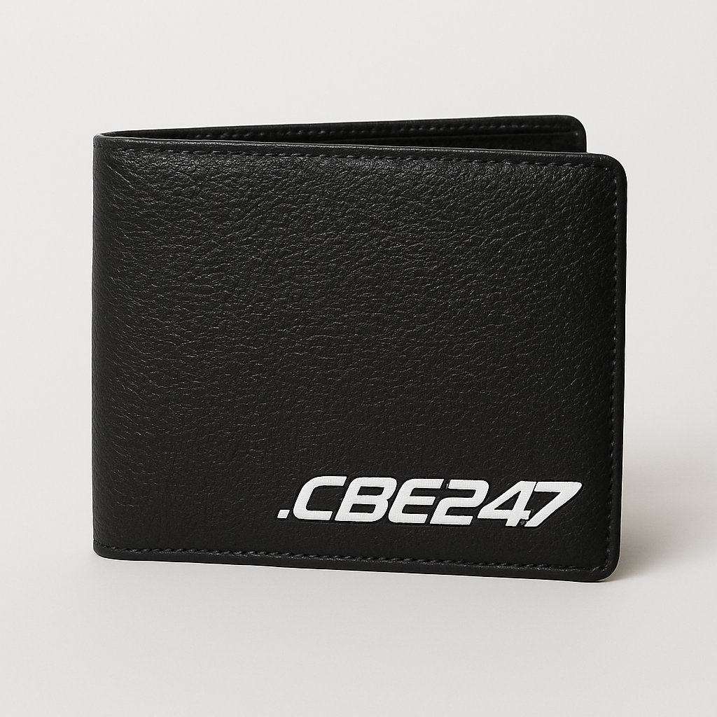 CBE247 Classic Leather Wallet 🖤